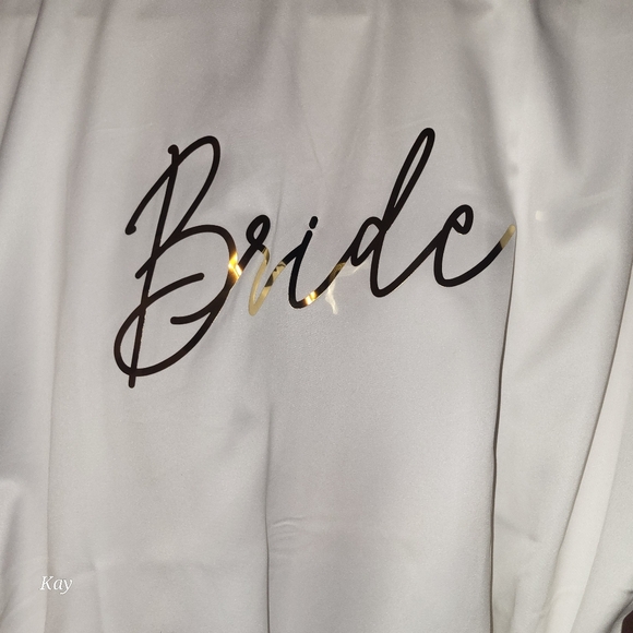 White Bride Robe - Picture 3 of 3